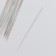 Needles for beads metal in a plastic box set 25 pcs Ø 0.46 mm