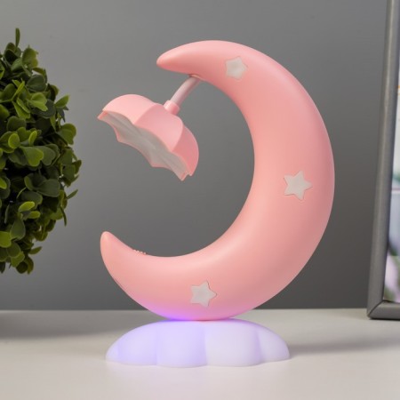 Board Lamp Moon LED 3W USB AKB MICS 7x12x18 cm Risalux-2