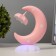 Board Lamp Moon LED 3W USB AKB MICS 7x12x18 cm Risalux