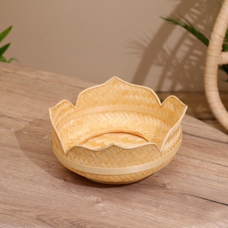 Vaska wicker, from bamboo 25x25x11 cm-1