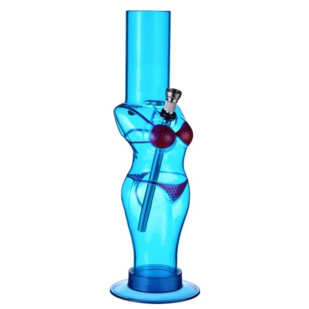 Bong, H-31 cm, "girl", acrylic, mix