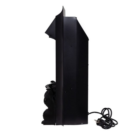 Elektogchag Fobos Lux Black, 20 ", 2000 watts, 2 heating modes, dummy of burned firewood-3