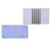 Penal Palitra for Watercolor ZHK "White Nights", 35 colors, metal, light blue