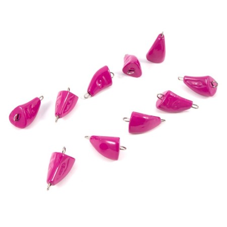 Cargo of a bullet-exentric stained collapsible Yaman 10 pcs., 16 g, purple-3