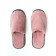 Slippers female closed nose, size 39-41, color dusty rose