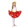 Carnival skirt for the Party red peas, bandage, height 122-128 cm