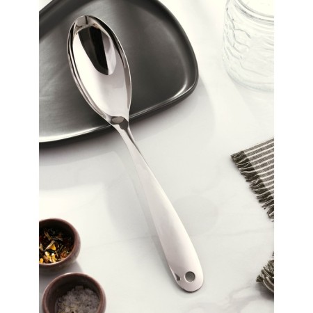 A garnet spoon made of stainless steel EVERYDAY, 90 ml, 33 × 6.4 cm, thickness 3 mm
