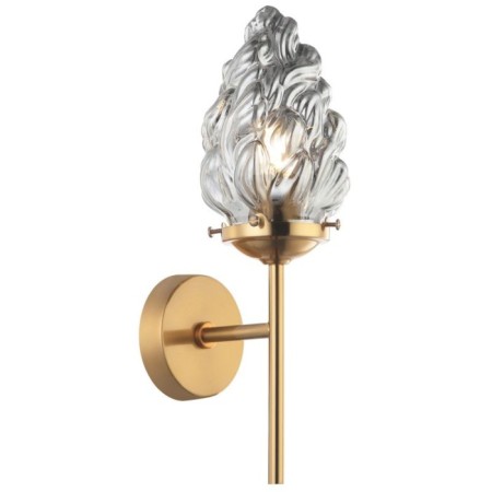 Wall lamp STILFORT 2152/06/01W Cream, 1x40W, E27, 120x120x380 mm, bronze color
