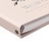 Notebook A5 120 sheets in a cage on Magnificent rings, cardboard cover, glossy lamination, block 65g/m2