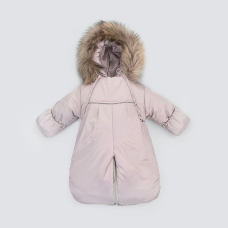 Combinason-transformer children's kinderlitto "Orsetto", height 62-74 cm, gray-pink color-3