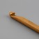 Knitting hook, bamboo, d = 9 mm, 15 cm