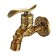 Bronze de Luxe 21974/1 crane, drain, for a bathhouse, with aerator