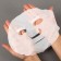 A set of cosmetic face masks, in tablets, 10 pcs, white color