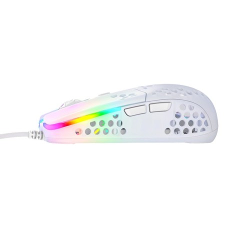 Mouse XTRFY MZ1 - ZY’S Rail, game, wired, RGB backlight, 16000 dpi, USB, white-2