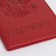 Cover for passport, red color