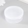 Bank for scrapbooking plastic "Circle" transparent 6.5x6.5x2.5 cm