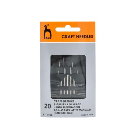 Needles set of tailors, 20 pcs. packaged