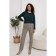 Women's pants, size 42, beige color 60618