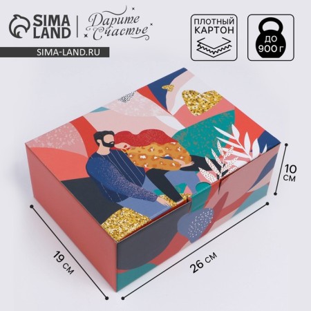 Box Gift team, packaging, "Love", 26 x 19 x 10 cm