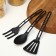 Prestige kitchen set, black color