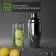 Stainless steel shaker, 550 ml, silver color