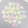 Stickers stickers for scrapbooking "Avocadics" 9-343