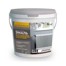 Acrylic enamel for radiators and metal structures, 1 kg