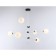 Suspended Ambrella Light, Modern, TR2512, 6XG9, white, black color