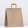 Paper package, flat handle Kraft 32 x 20 x 37 cm, 90 g/m²