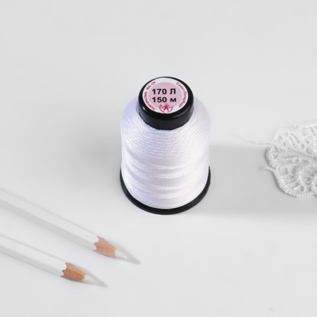 Shoe threads, 170l, 150 m, white color-2