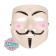 Carnival mask "Guy Fox"
