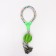 Cable toy with handle and ball, 38 cm, up to 160 g, green