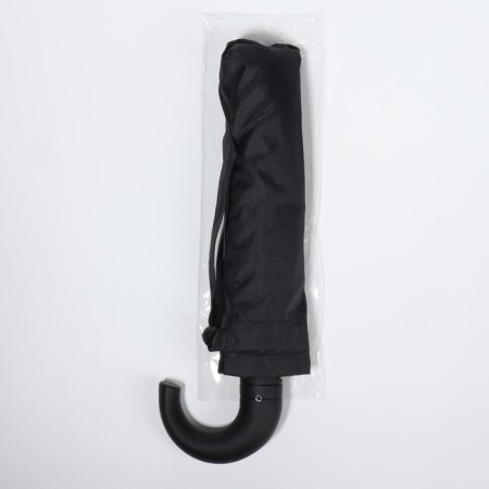 Automatic umbrella "monoton", 3 additions, 8 spokes, r = 48 cm, black color-3