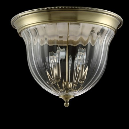 CLECIC CRISTAL Lux, Jugo 0770/104, E14, 4x40 W, 33x24x45 cm, bronze color-2