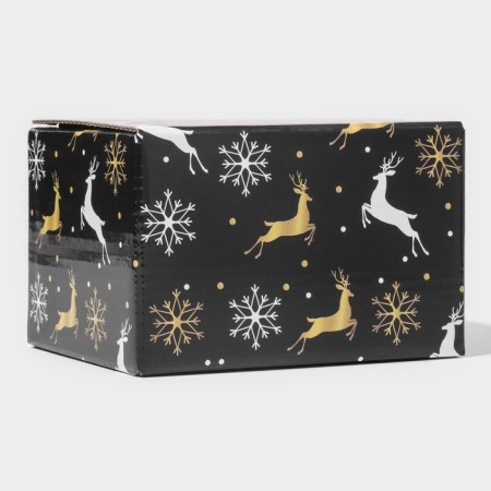 Glass mug with double walls Magistro “Lidi. Garland ", 300 ml-3