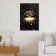 Carty clock wall-mounted interior "Black Gold" lips, silent, 50 x 70 cm
