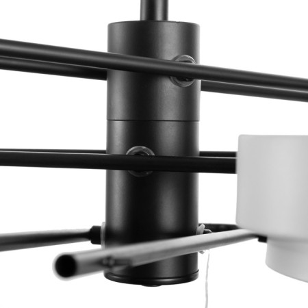Chandelier 625356/6 LED 78W 3 modes 3000-6000k black-white 96x96x33 cm-4