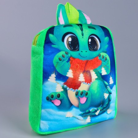 Baby backpack "New Year's Dragon", p. 22 × 17 cm-2