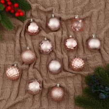 Set of balls plastic D-4.5 cm, 24 pcs 