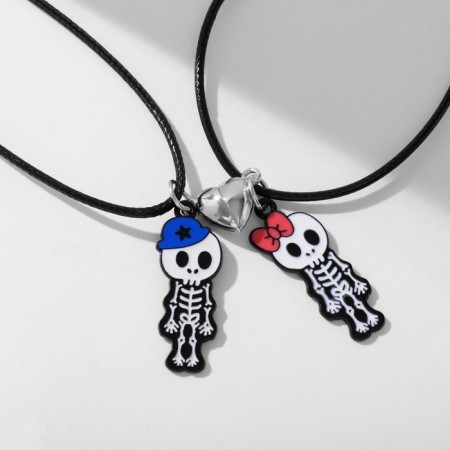 Kuulons "Uzolnutor" on the magnet, skeletons, black and white color, 40 cm