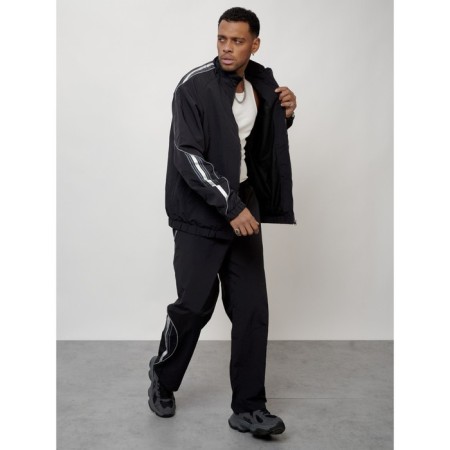 Sports suit men's, size 48, black color-13