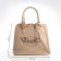 Female bag Textura, tout, medium size, beige color