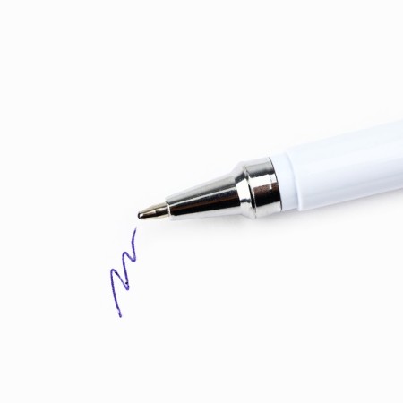 Pen with a cap "real man", plastic, blue paste, 1.0 mm-1