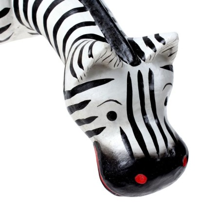 Souvenir tree "Peeping zebra" 24x17x7 cm-3