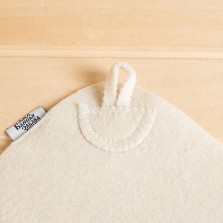 New Year. Bath mat with embroidery "Happy New Year! With a light steam! Banshchik No. 1"-2