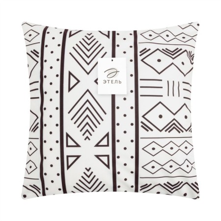 Pillowcase decorative Ethel geometry "stained glass" 40x40 cm, 100% p/e-4