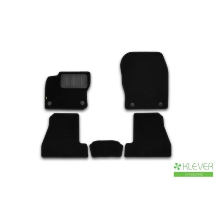 Rugs in the cabin Klever Standard Ford Focus III 2015-2016, sed., 4 pcs. (textile)