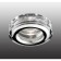 Built -in lamp Novotech, 50 W, Gx5.3, 12 V, 65x65 mm, d = 65 mm, color chromium