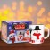 New Year's set for decor mug with polymer clay “New Year! Funny snowman "