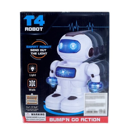 The Cosmobot robot, drives, light and sound effects, works from batteries-3